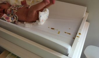 THE ART OF THE DIAPER CHANGE