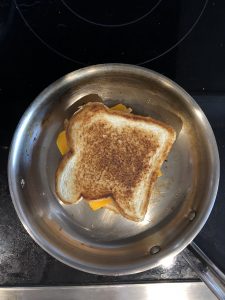 cooking spray grilled cheese