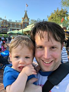 Father son Disneyland